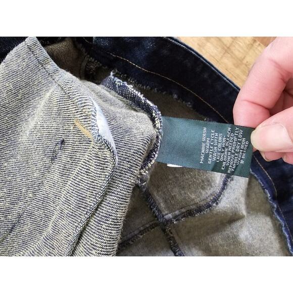 Ralph Lauren LRL Denim Jean Jacket Women's 12 Flared Sleeves Preppy Retro - Picture 5 of 11